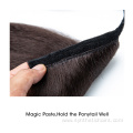 Kinky Straight Wrap Around Hairpiece Synthetic Ponytails